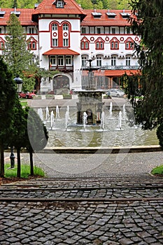 Dimitrie Ghica Park in Sinaia, Romania