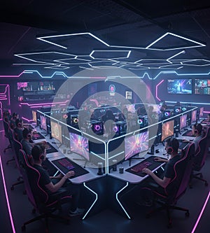 Cybercafe image