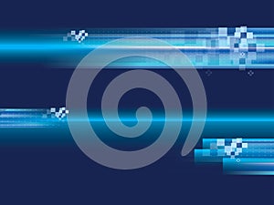 Dinamic background blue