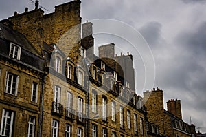 Dinan is a small and attractive city in Brittany, France