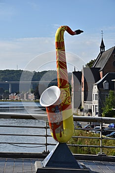 Dinant, hometown of Adolphe Sax