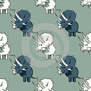 Dinasaur seamless pattern