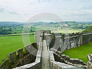 Walls and the landscape photo