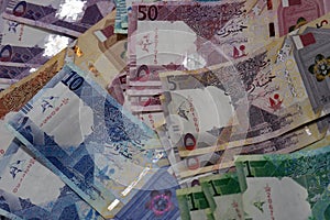 Dinero en Qatar. photo