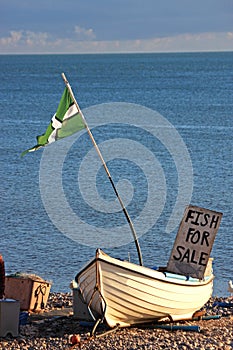 Dinghy on Beach