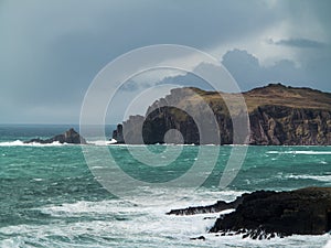 Dingle Peninsula Ireland on cloudy day