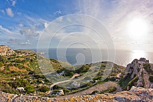 Dingli cliffs