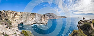 The Dingli Cliffs in Malta