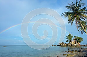 Dinh Cau Pagoda in Phu Quoc island