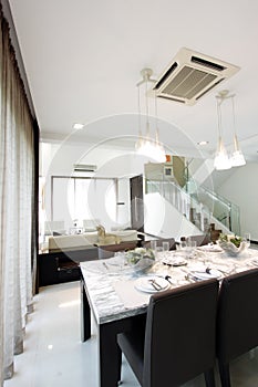 Dining Area overlooking living room