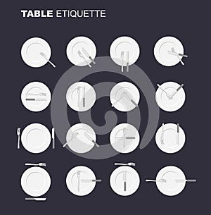 Dining etiquette unofficial version. 16 characters to restaurant