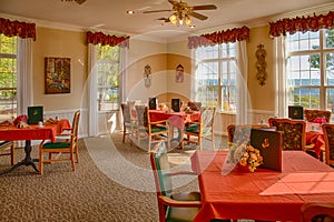 Dining Room at an Assisted Living Facility