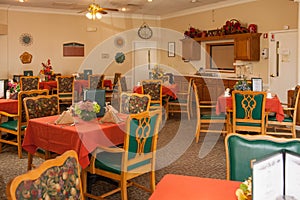 The Dining Room at an Assisted Living Facility photo