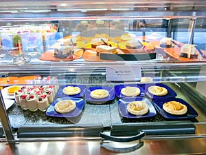 Dining Room Buffet aboard the luxury abstract cruise ship