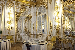 Dining Room Catherine Palace, St. Petersburg