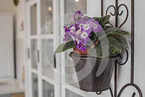 Dining room detail flowers