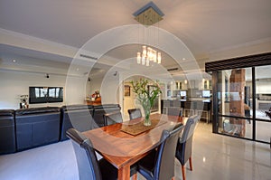 Dining Room in Luxury Home