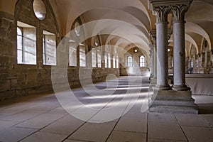 Dining room in the monastery Maulbronn