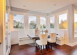 Dining Room and nook in new home