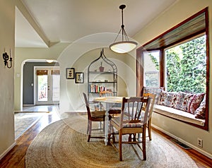Dining room in old house