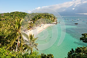 Diniwid beach, Boracay Island, Philippines photo