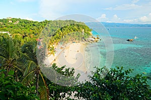 Diniwid Beach of Boracay Island, Philippines
