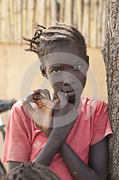 Dinka girl, Bor Sudan