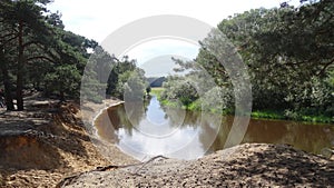 Dinkel river at de Lutte