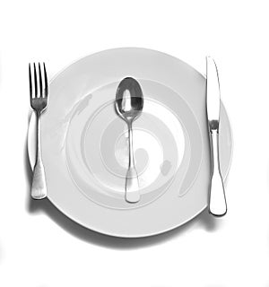 Dinner Place Setting at Table