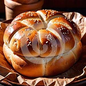 dinner roll, traditional small bun,baked bread eaten with meal