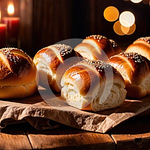 dinner roll, traditional small bun,baked bread eaten with meal