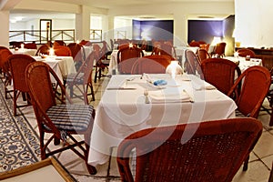Dinner room into Arraial d'Ajuda Eco Resort