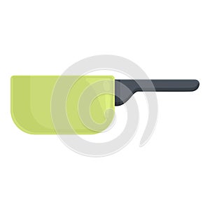 Dinner saucepan icon cartoon vector. Cooking restaurant