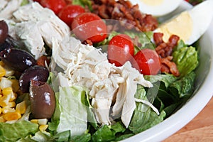 Dinner sized cobb salad