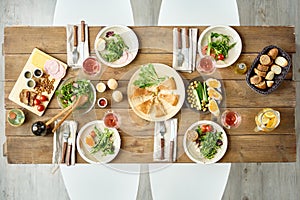 Dinner Table in Cafe