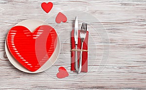 Dinner table. Love concept for mother`s day and valentine`s day. Valentine. Love. Valentine`s Day postcard. Happy Valentine`s day