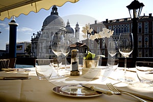 Dinner in Venice