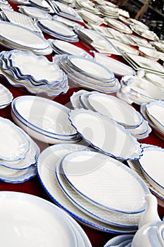 Dinnerware displaying