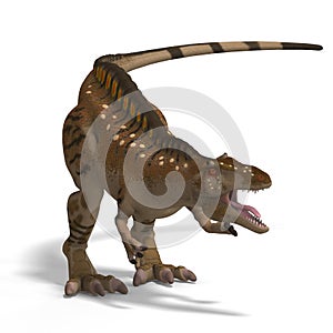 Dinosaur Acrocanthosaurus