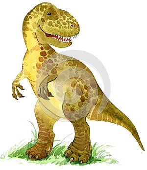 Dinosaur animal illustration. photo