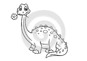 Dinosaur Apatosaurus coloring pages