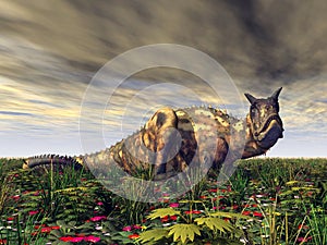 Dinosaur Carnotaurus