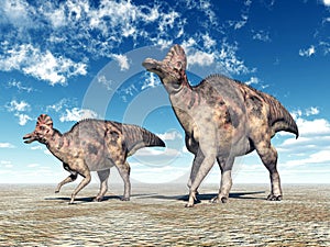 Dinosaur Corythosaurus