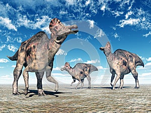 Dinosaur Corythosaurus