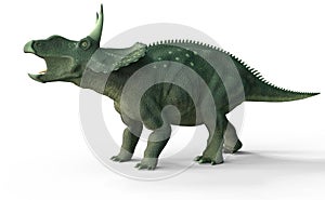 The Dinosaur Diceratops, 3D Illustration