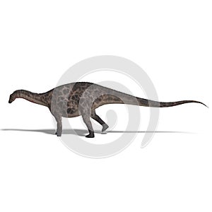 Dinosaur Dicraeosaurus photo