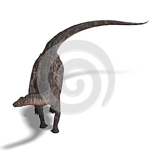 Dinosaur Dicraeosaurus photo