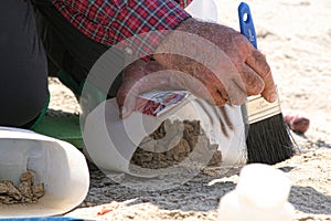 Dinosaur Dig with Brush