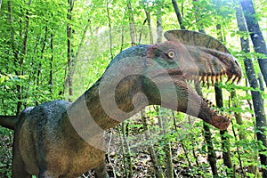 Dinosaur in the Dino Parc in Germany