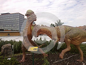 Dinosaur in dinopark